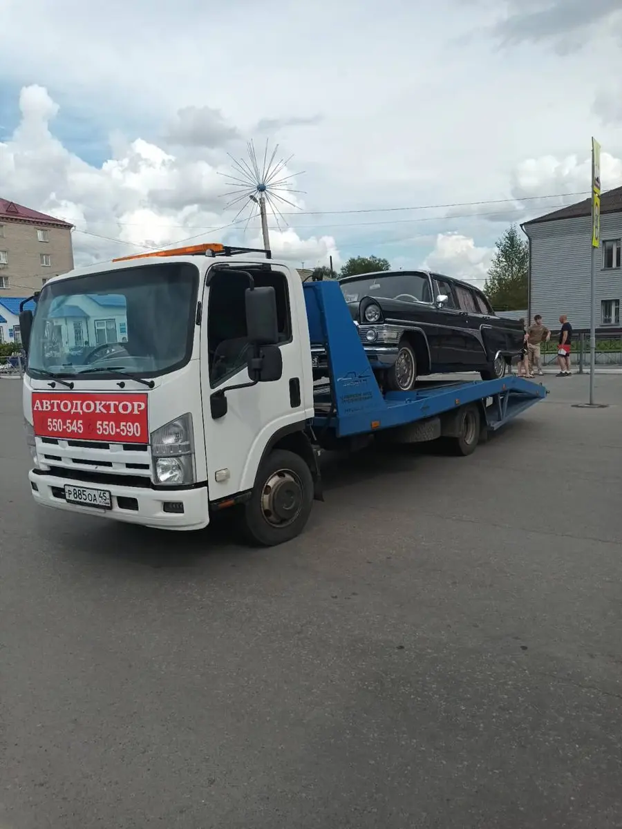 Мастер АВТО-ДОКТОР 45 оказывает помощь на дороге