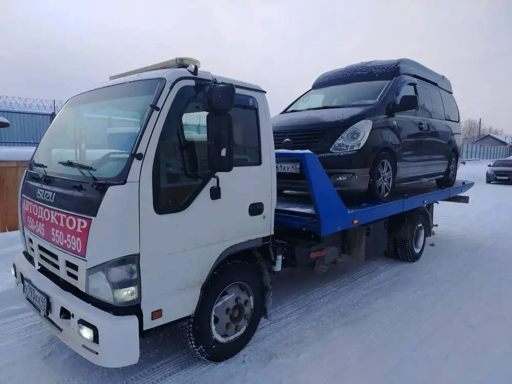 Подвоз бензина на трассе в Курганской области
